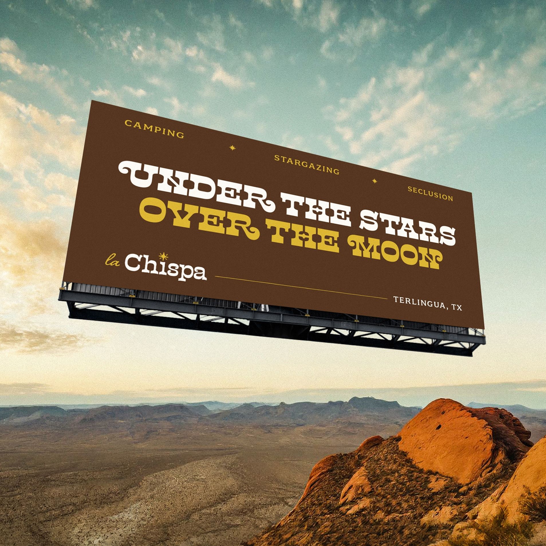 La Chispa billboard design