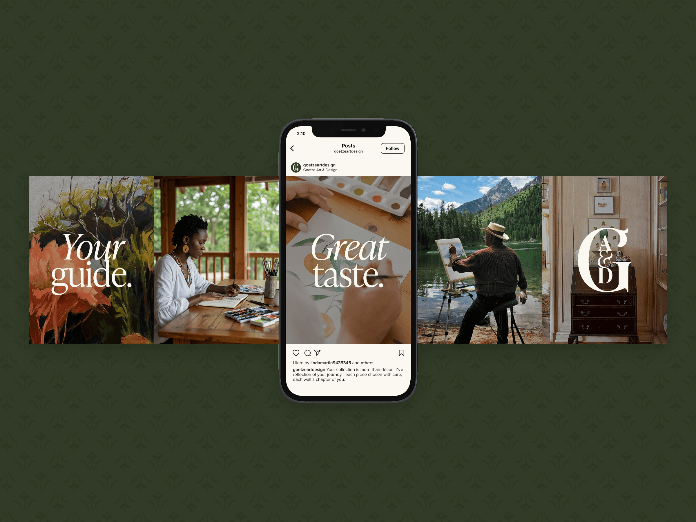 Goetze Art & Design brand application