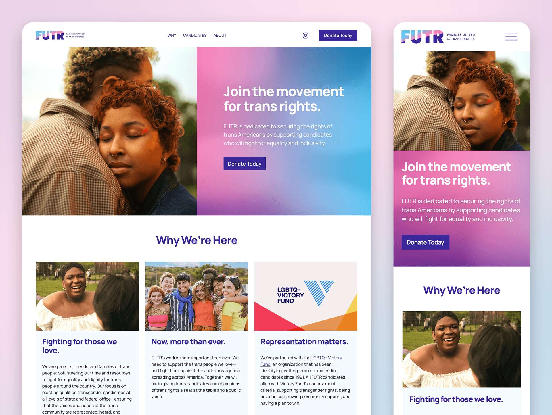 FUTR brand sprint artifacts