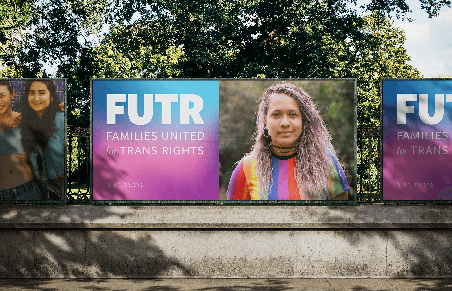 FUTR brand kit spreads