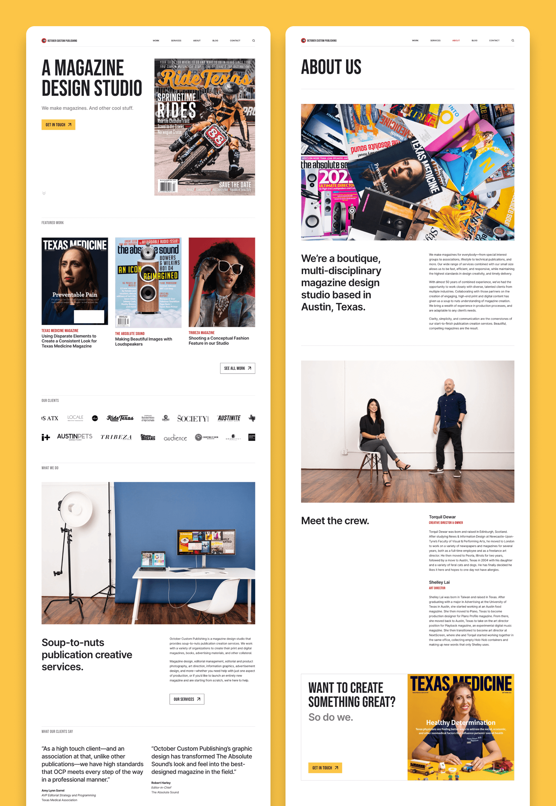 October Custom Publishing positioning and strategy